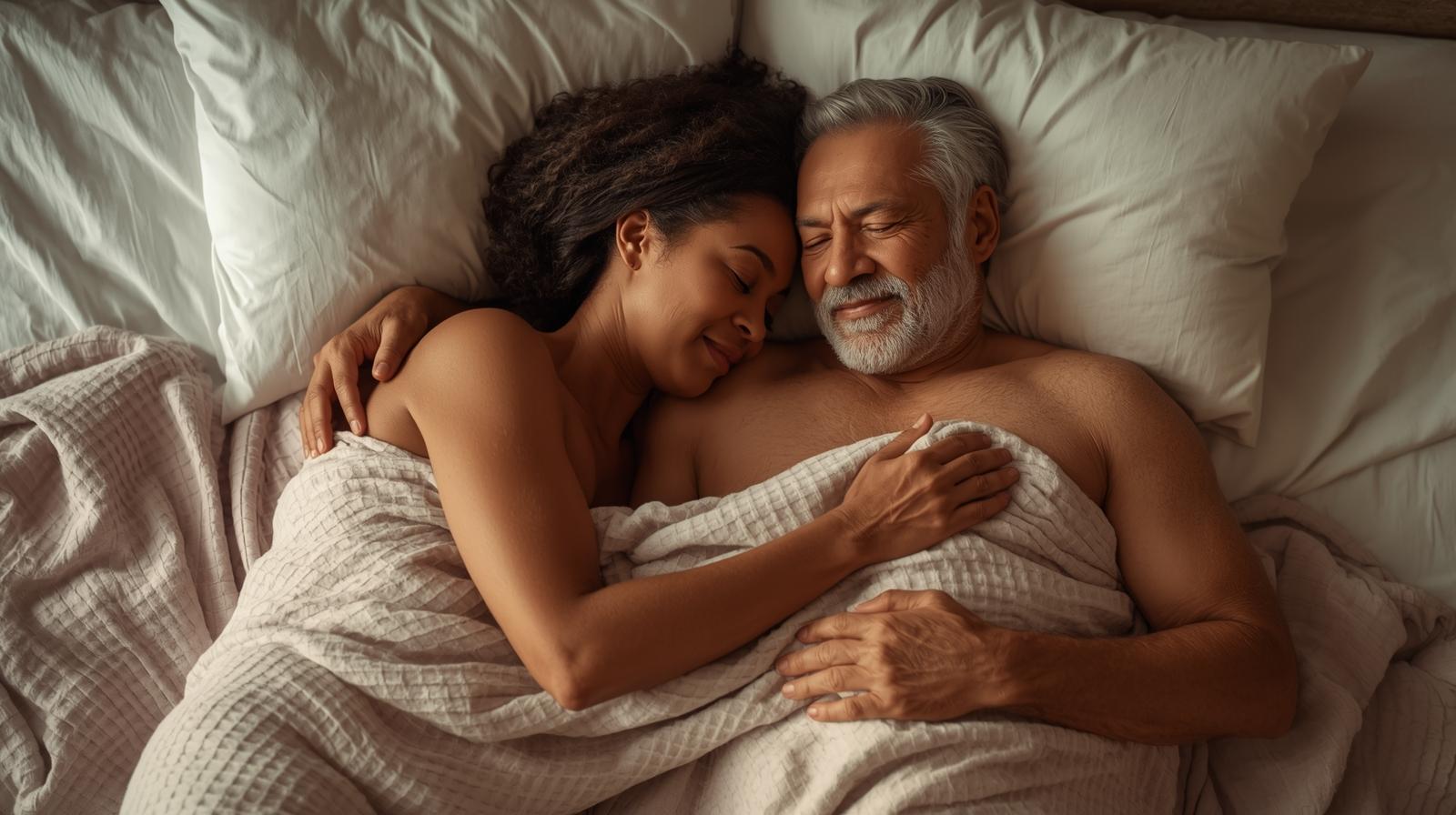 Morning light on calm faces